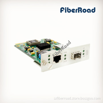10g Media Converter Card RJ45 to SFP+ for 16 Slots Chassis or Standalone
